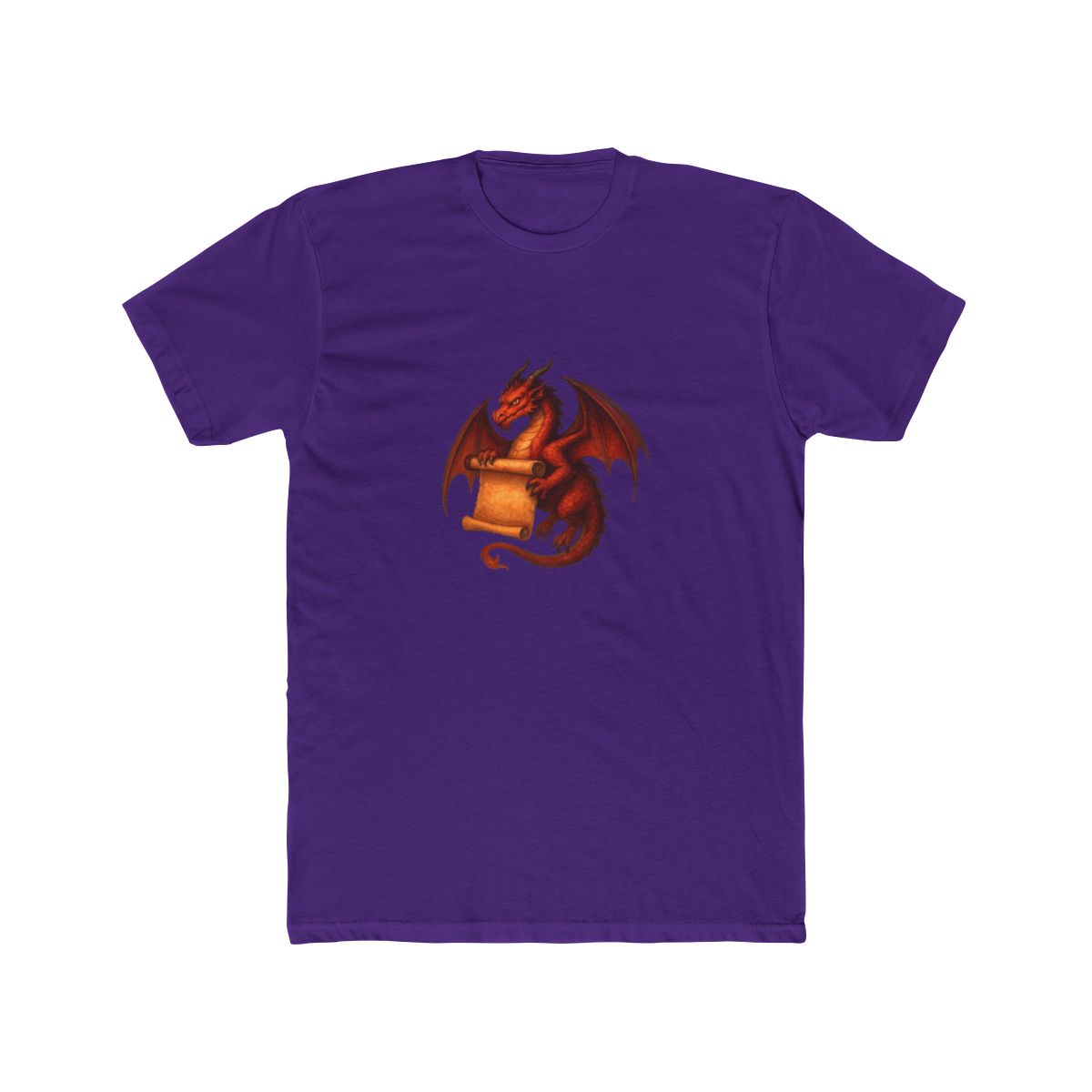 Dungeon Dragon Papyrus Scroll Fantasy T-Shirt