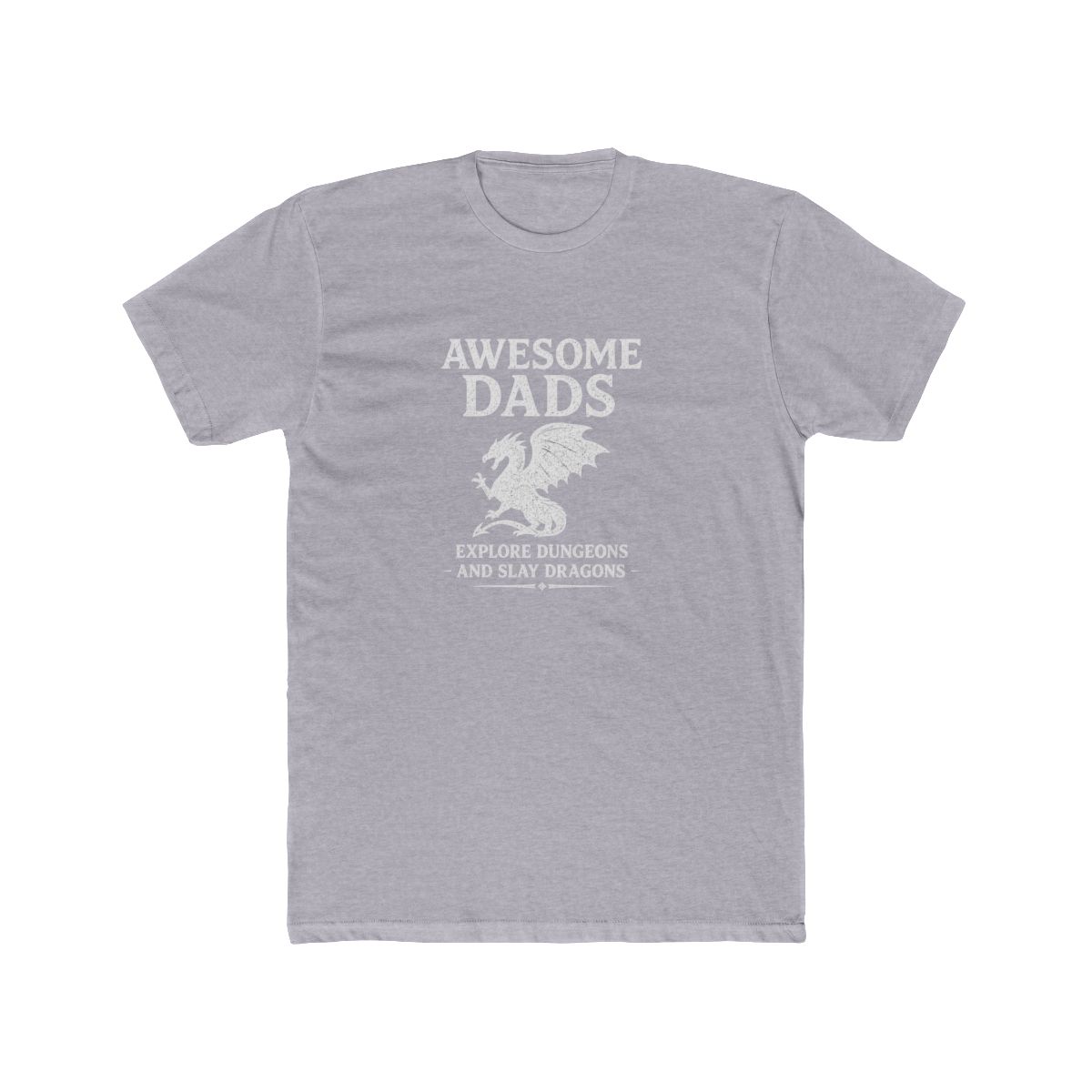 Awesome D&D Dad Explore Dungeons Slay Dragons T-Shirt