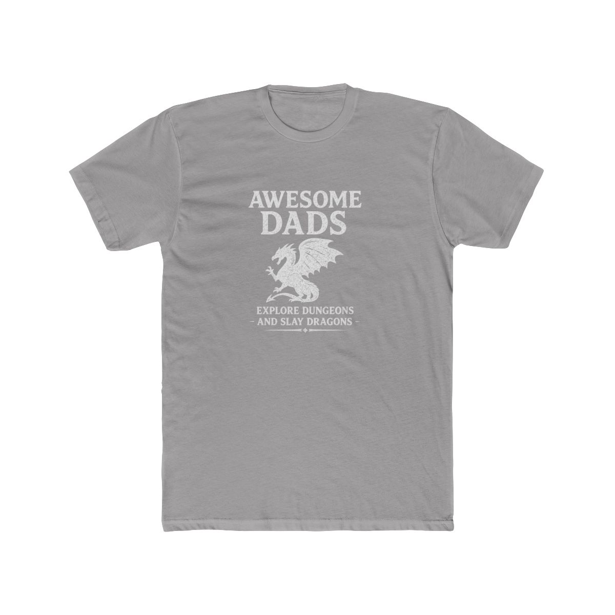 Awesome D&D Dad Explore Dungeons Slay Dragons T-Shirt - alternate angle 4, merchandise