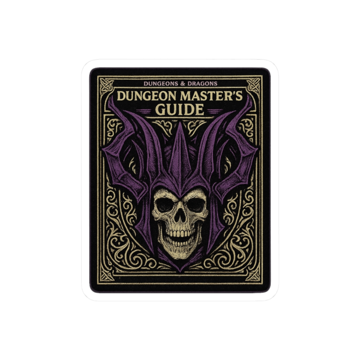 Dungeons & Dragons Sticker | Bold Fantasy RPG Decal Blanket - alternate angle 3, merchandise