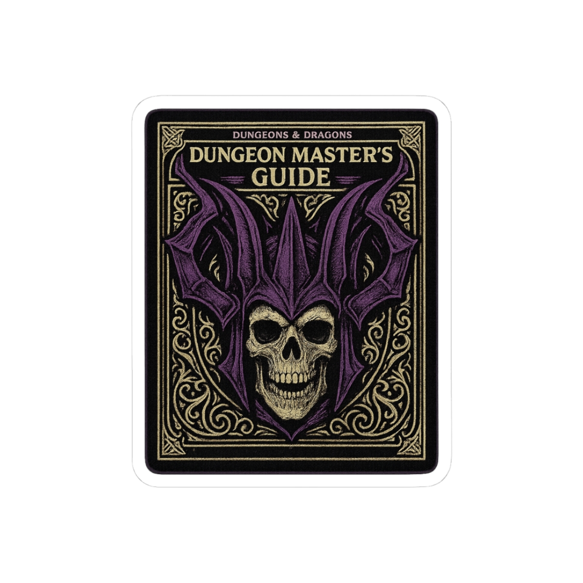 Dungeons & Dragons Sticker | Bold Fantasy RPG Decal Blanket