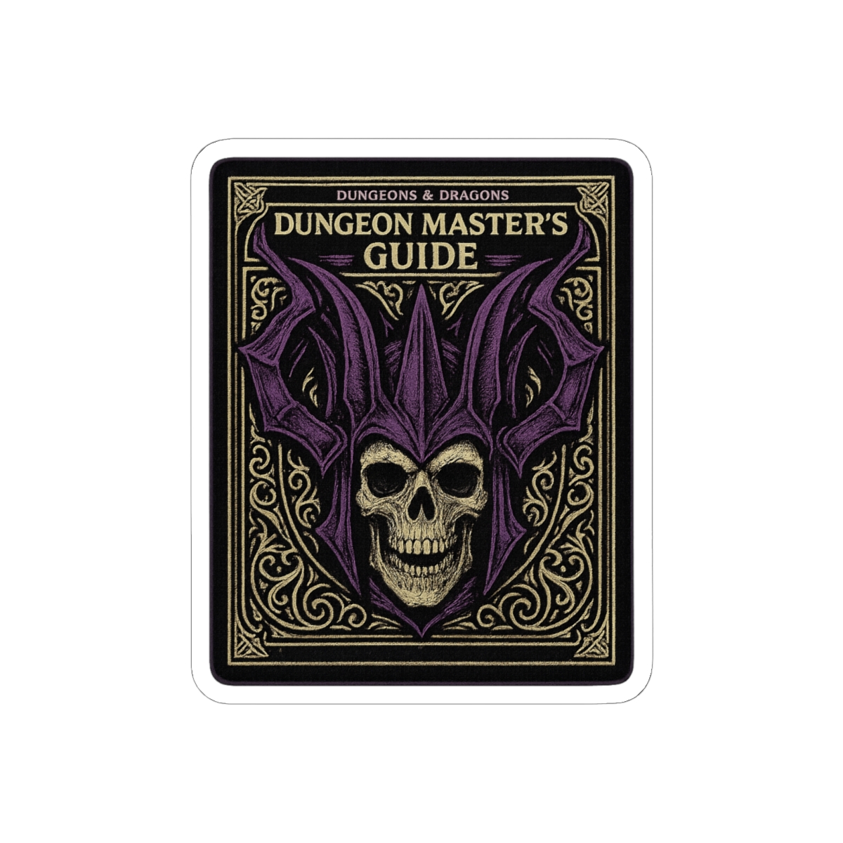 Dungeons & Dragons Sticker | Bold Fantasy RPG Decal Blanket
