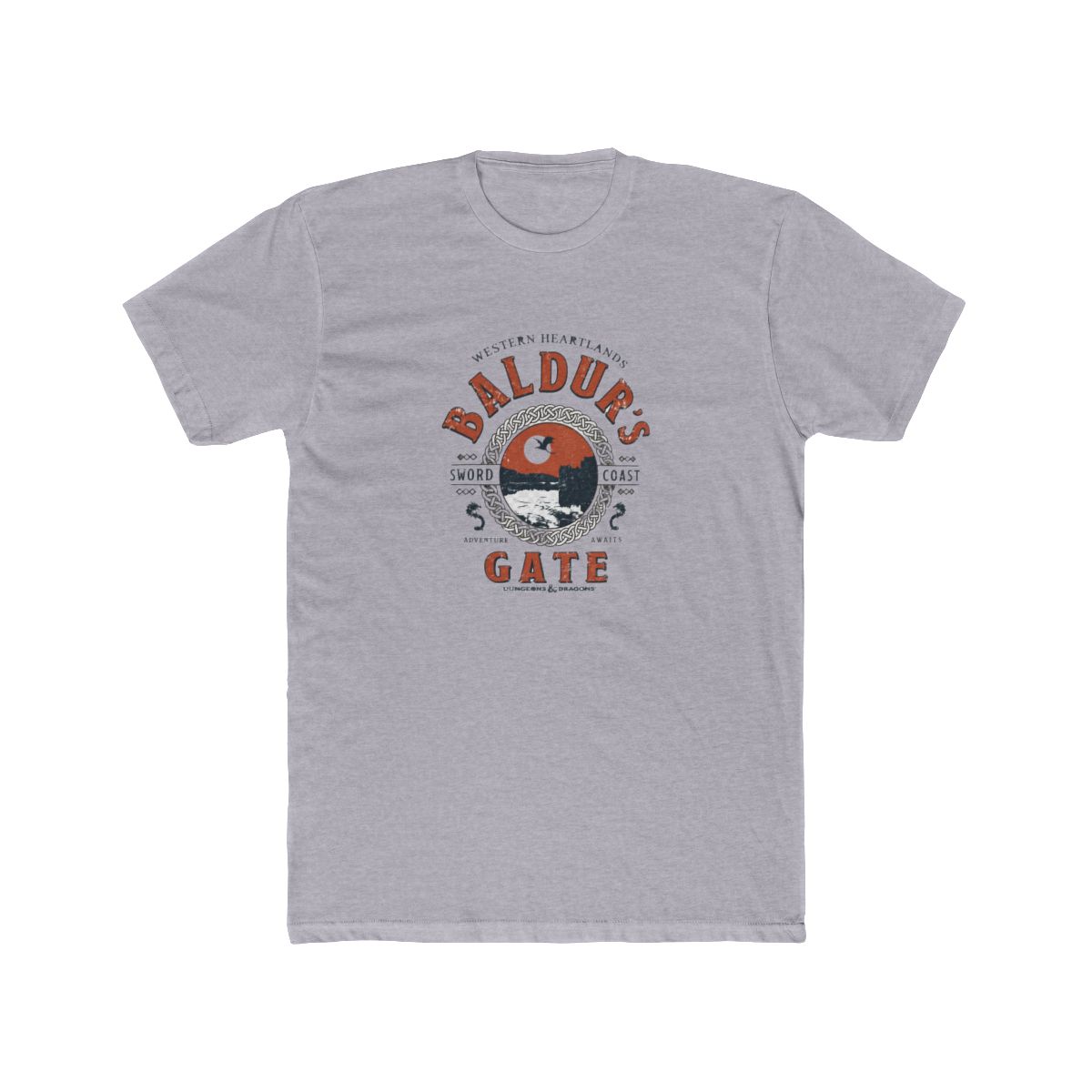 Baldur's Gate Dungeons & Dragons T Shirt - D&D Gamer Adventure Gear