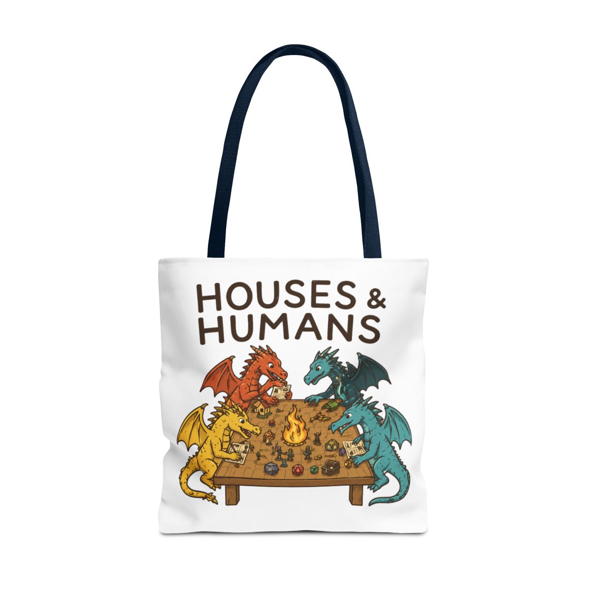 Fantasy Dragon Parody Bags | Funny Tabletop RPG Gamer Reusable Bag - Official Bags & Totes merchandise