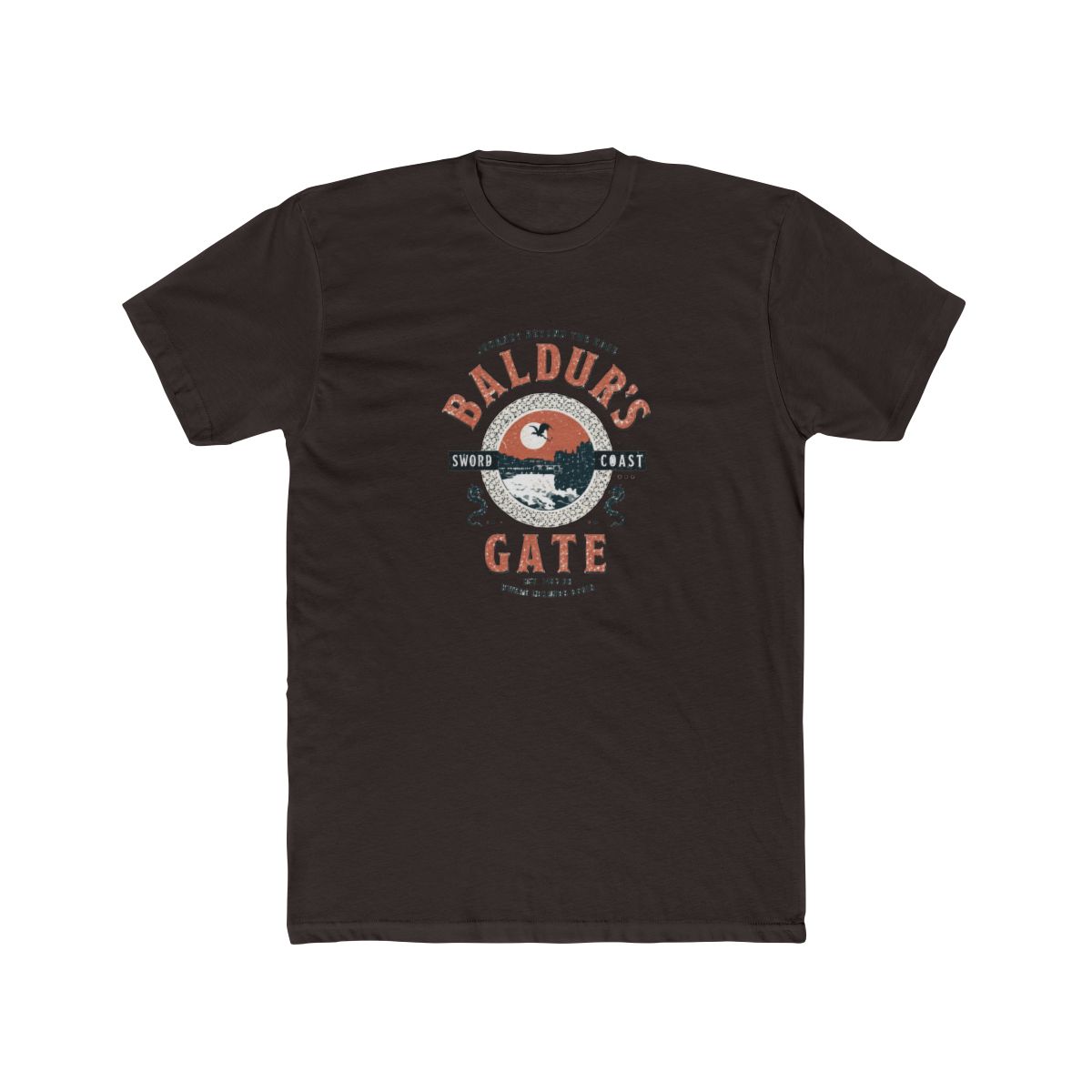 Baldur's Gate Dungeons & Dragons T Shirt - Gamer Adventure Essential - alternate angle 3, merchandise
