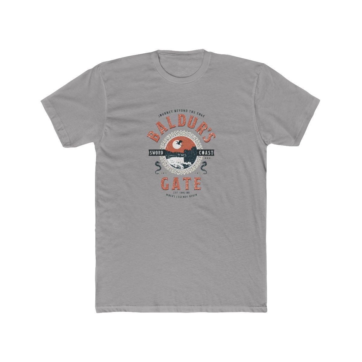 Baldur's Gate Dungeons & Dragons T Shirt - Gamer Adventure Essential - alternate angle 2, merchandise