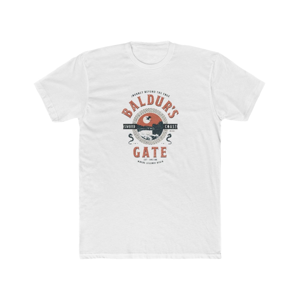Baldur's Gate Dungeons & Dragons T Shirt - Gamer Adventure Essential