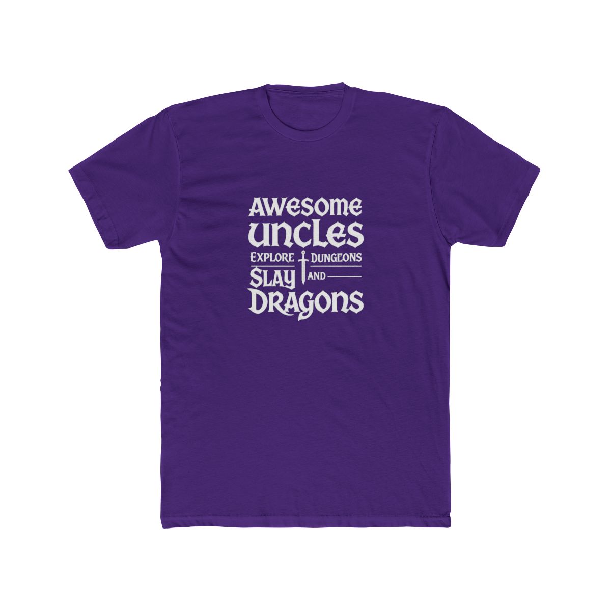 Awesome Uncles Explore Dungeons Dragons Slay T Shirt - D&D Gamer Gift - alternate angle 5, merchandise