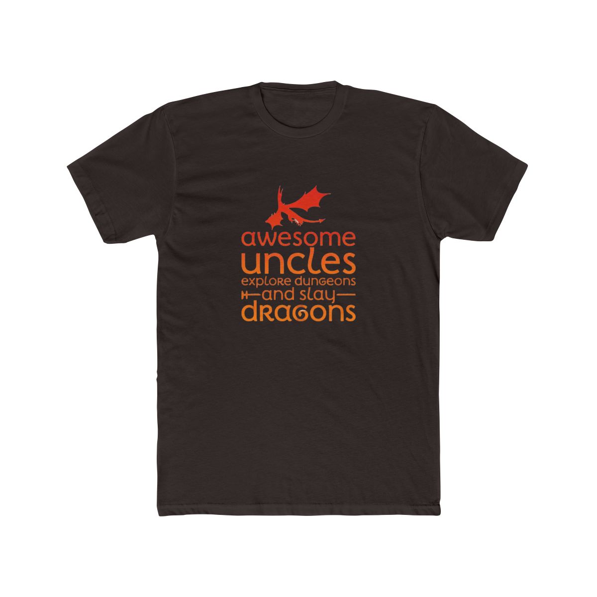 Awesome Uncles Explore Dungeons Dragons D&D T Shirt - Gamer Gift - alternate angle 2, merchandise