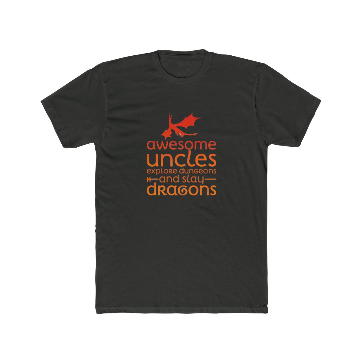 Awesome Uncles Explore Dungeons Dragons D&D T Shirt - Gamer Gift