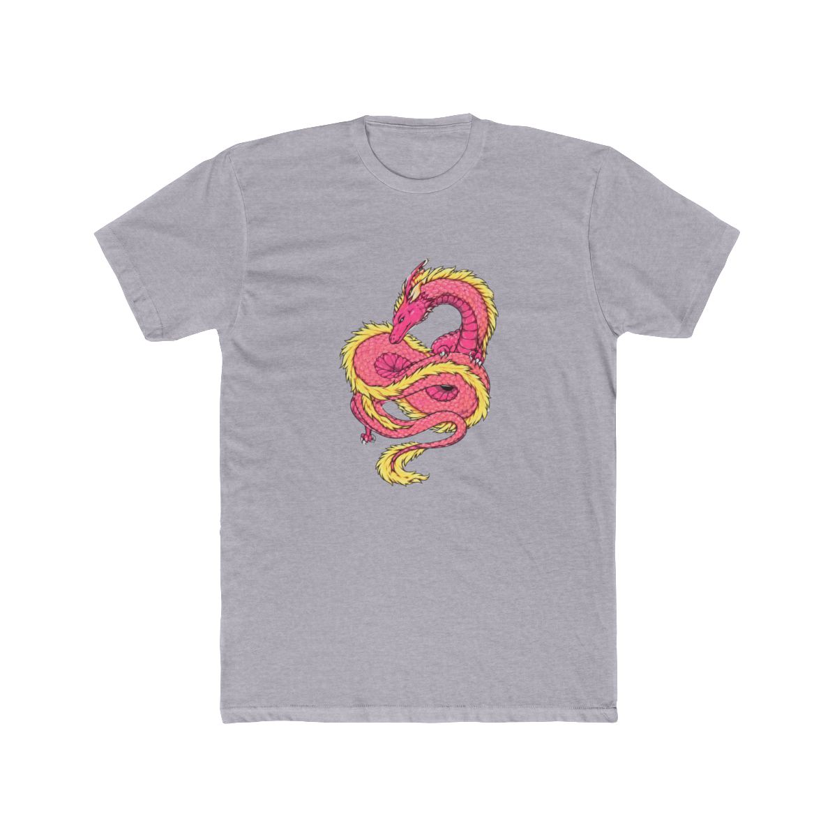 Colorful Dragon Book Lover T Shirt - Fantasy Bookworm Gift - alternate angle 2, merchandise