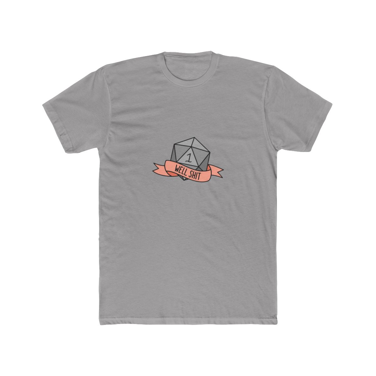 D20 Critical Fail Well Shit Funny Gamer T Shirt - TTRPG Gift - Official T-Shirts merchandise