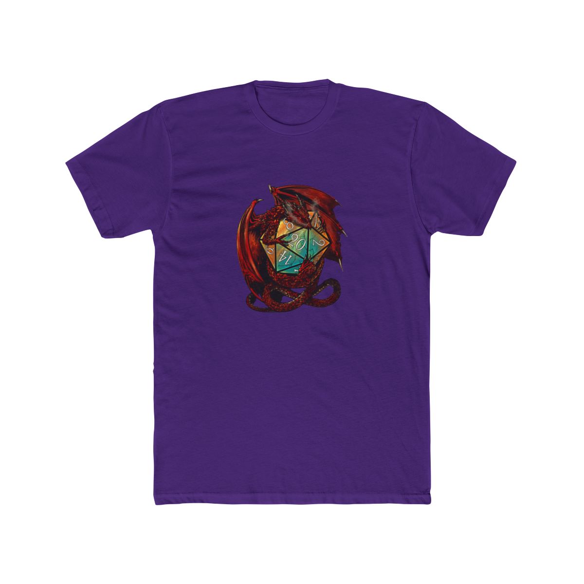 Red Dragon Dice Fantasy T Shirt - D&D Gamer Gift - Official t-shirts merchandise