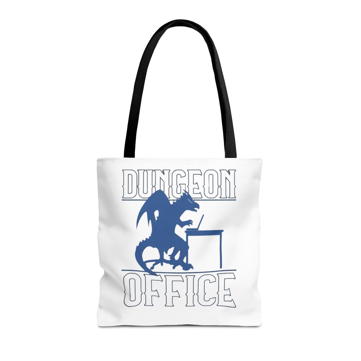 Dungeon Office Pun Bags | Funny Reusable Bag - alternate angle 2, merchandise